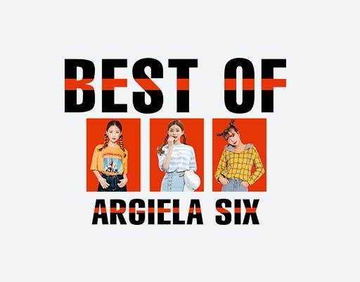 三个女孩人物图案best of aroiela six 可爱女孩人物素材烫画