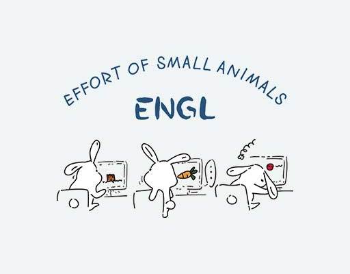 卡通兔子上班看电脑的兔子兔子背面女装卡通动物英文字母