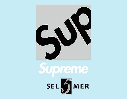 英文字母矢量图案supreme文字图案方形