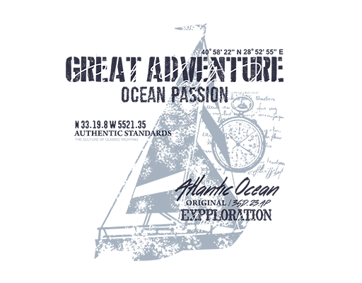 卡通英文字母图案破碎英文字母图案破碎船舶图案男装印花素材