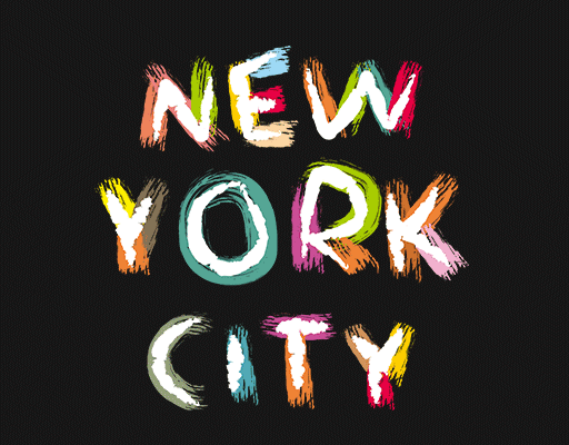 彩色英文字母图案卡通英文字母男装印花素材