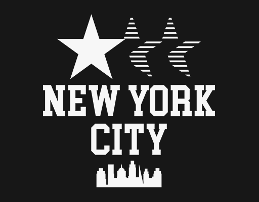 卡通英文字母图案五角星图案男装印花素材