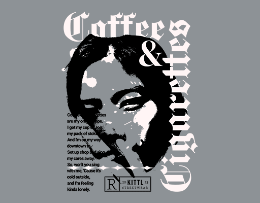 卡通人物头像卡通英文字母图案男装印花素材