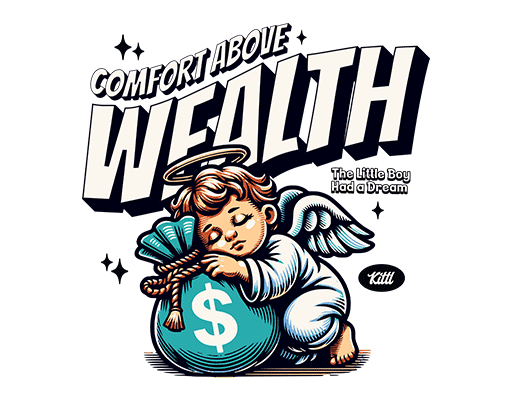 卡通天使图案变形英文字母图案卡通男孩图案