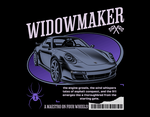 卡通汽车小轿车图案男装印花素材赛车图案