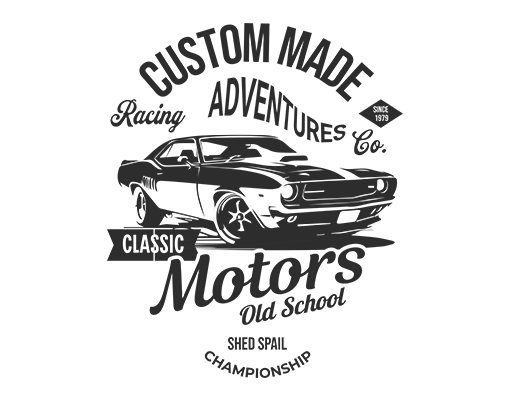 卡通汽车图案变形英文字母图案小轿车剪影小汽车剪影