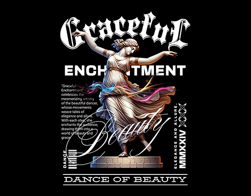 卡通人物图案变形英文字母图案复古人物人物雕塑图案男装印花素材