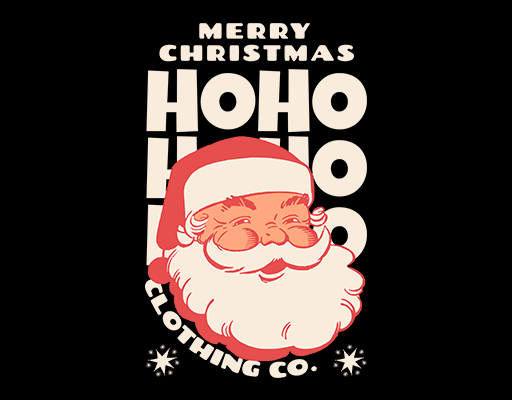 卡通人物头像圣诞老人头像卡通英文字母图案男装印花素材