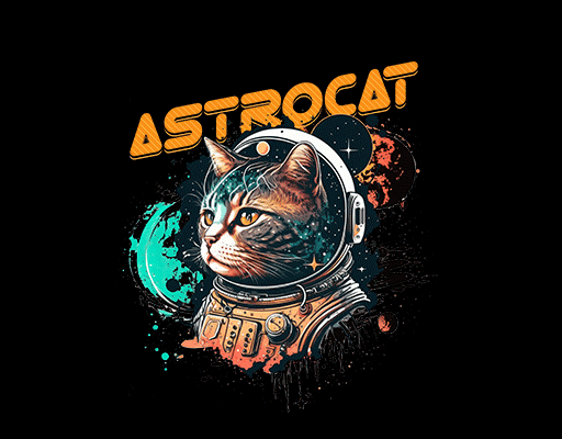 卡通猫咪头像手绘猫头像涂鸦卡通动物卡通英文字母