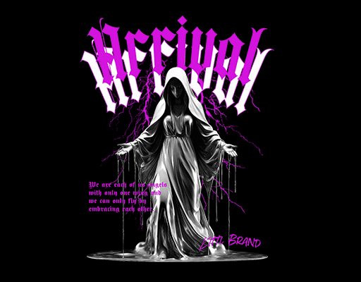 卡通人物图案变形英文字母图案闪电神话人物图案