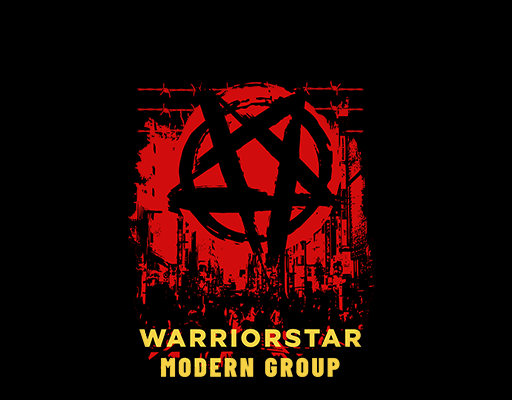 涂鸦五角星图案涂鸦建筑图案男装印花素材