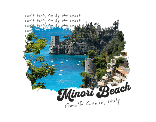 破碎风景图案卡通英文字母图案男装印花素材