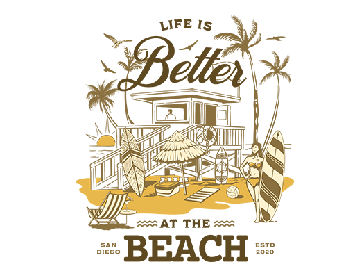 卡通房子图案夏季印花素材手写英文字母男装印花素材