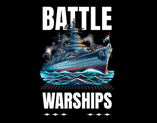 卡通船舶印花素材战舰图案男装印花素材