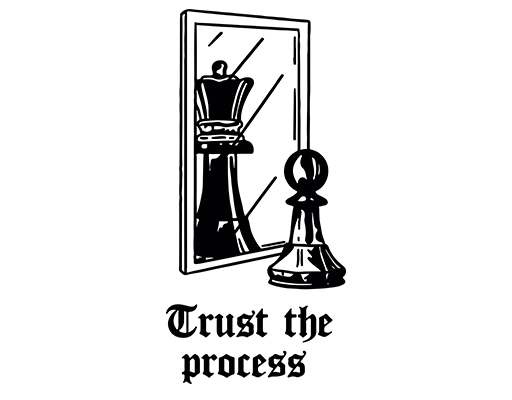 手绘象棋图案国际象棋男装印花上传卡通象棋