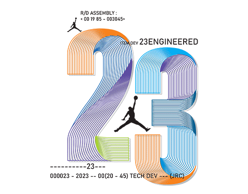 卡通数字字母图案数字23图案乔丹图案男装印花素材品牌印花素材