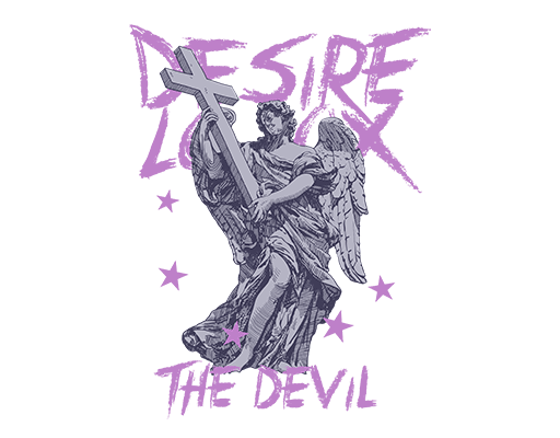 卡通雕塑图案卡通英文字母图案涂鸦英文字母天使雕塑男装印花素材