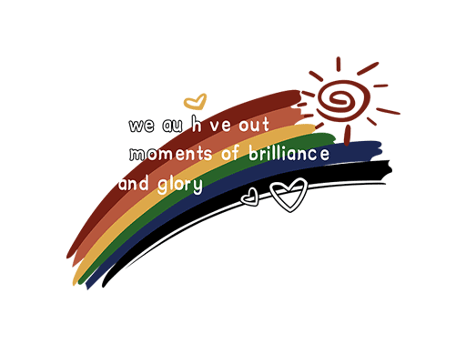 卡通彩虹图案手绘彩虹彩色线条图案卡通太阳男装印花素材