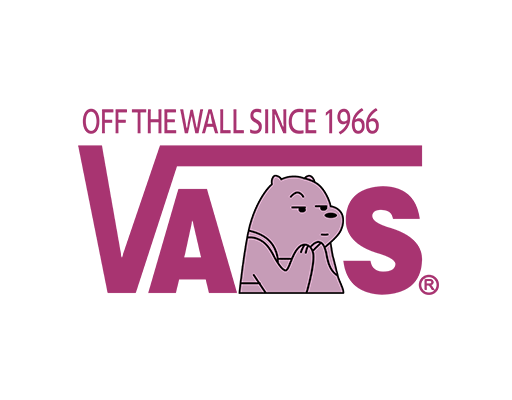 卡通小熊图案万斯小熊VANS小熊图案男装印花素材