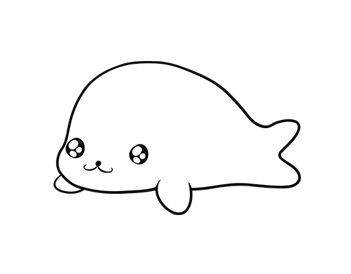 卡通鲨鱼图案卡通海豚图案海豚线条图案男装印花素材