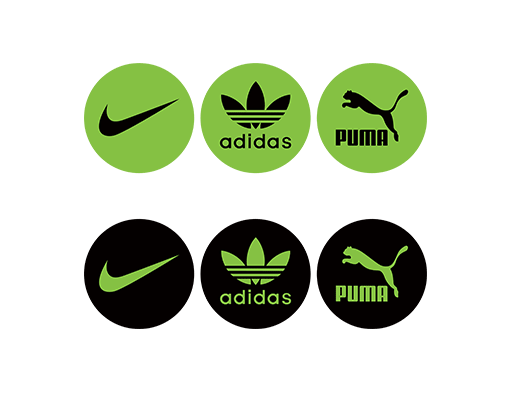 阿迪达斯图案耐克标志图案圆形图案男装印花素材彪马