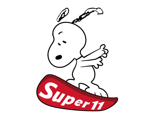 手绘卡通图案史努比卡通图案男装印花素材滑板史努比