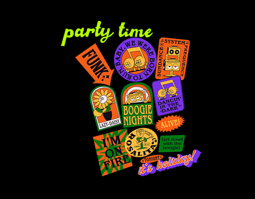 卡通徽章图案手写英文字母图案男装印花素材数字字母图案