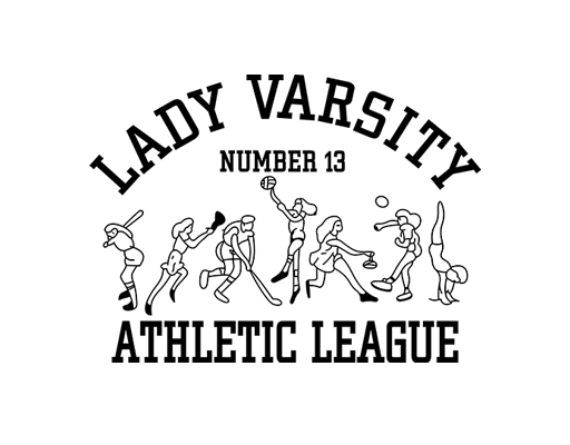 卡通人物图案简笔卡通运动人物头像变形英文字母图案网球女人