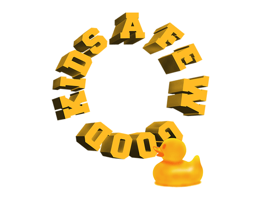 立体英文字母图案3D鸭子玩具小黄鸭图案男装印花素材