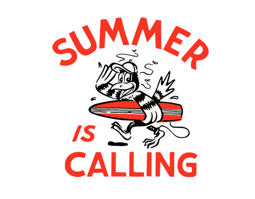 卡通英文字母图案手绘鸟图案冲浪鸟图案男装印花素材