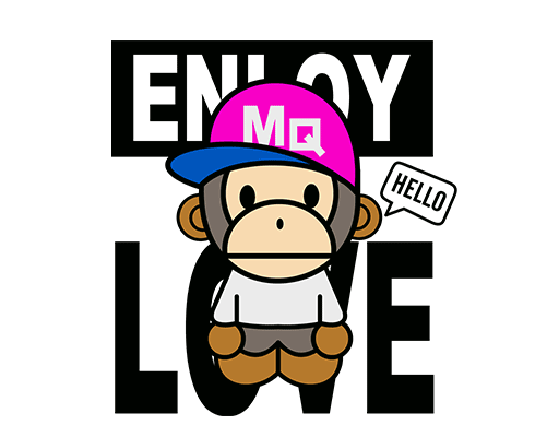 卡通猴子图案卡通大猩猩图案男装印花素材卡通动物简笔猴子