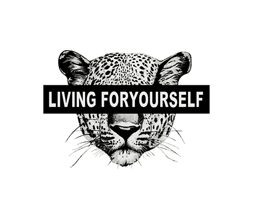 卡通豹子头像手绘豹子头男装印花素材卡通动物头像