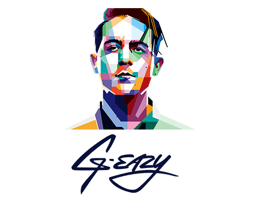 卡通男人头像手写英文字母简笔卡通人物图案彩色男人头像