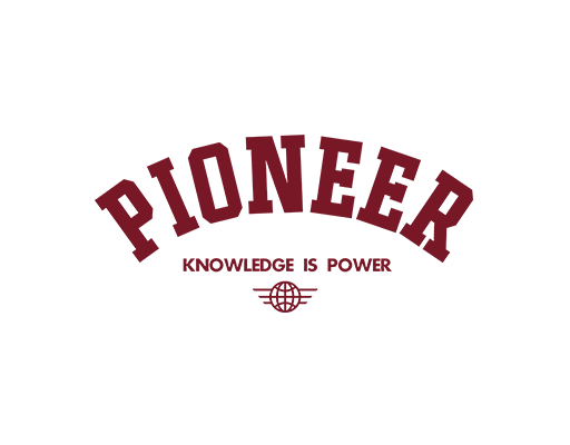 卡通英文字母PIONEER英文字母男装文字印花素材