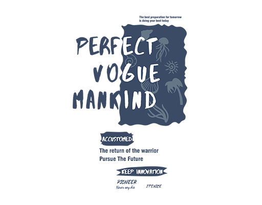 卡通英文字母海洋生物图案手写英文字母涂鸦卡通文字