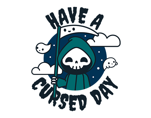 卡通骷髅图案死神图案手写英文字母图案男装印花素材