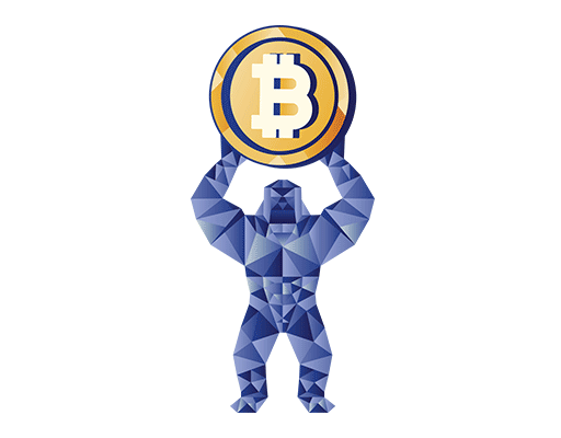 卡通大猩猩图案钱币图案卡通动物印花素材男装印花图案