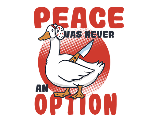 卡通鸭子图案手绘鸭子可爱卡通动物男装印花素材