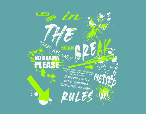 喷溅英文字母图案卡通英文字母手写英文字母男装文字印花素材卡通英文字母