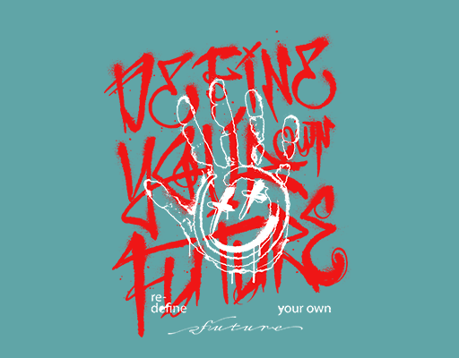 涂鸦英文字母图案手写英文字母喷溅英文字母卡通手指图案手掌