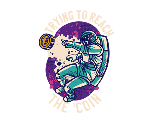 卡通人物图案手绘宇航员图案男装T恤卫衣印花素材变形英文字母