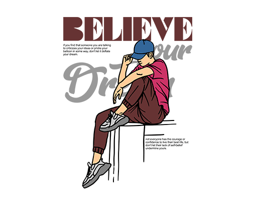 卡通男孩图案手绘男孩手写英文字母耍酷男孩头像戴帽子男孩男装印花素材