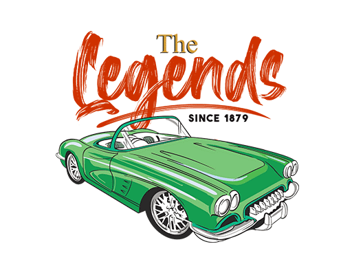 卡通汽车图案手写英文字母图案小轿车图案男装印花素材敞篷骑车