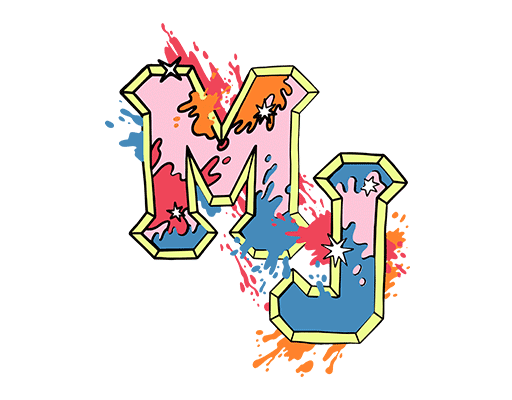 涂鸦英文字母破碎英文字母MJ文字印花素材手写英文字母男装印花素材