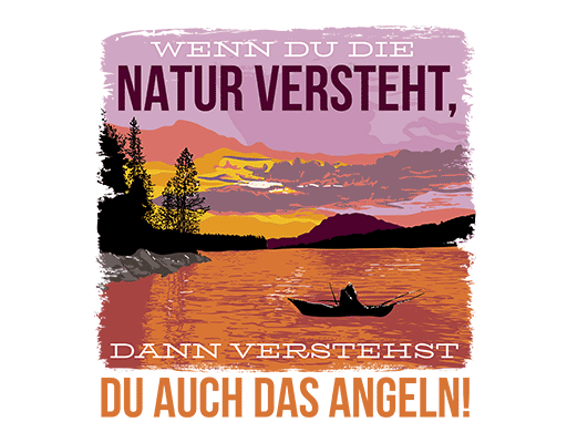 城市风景图案卡通风景男装印花素材河畔图案手绘风景山峰图案