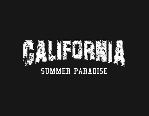 破碎英文字母图案卡通英文字母男装文字印花素材变形英文字母CALIFORNIA