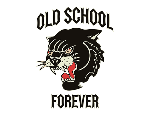 卡通老虎头像手绘老虎怒吼老虎变形英文字母男装动物印花素材老虎剪影图案