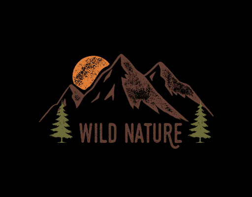 卡通山峰图案山峰剪影图案男装风景图案风景印花素材卡通英文字母