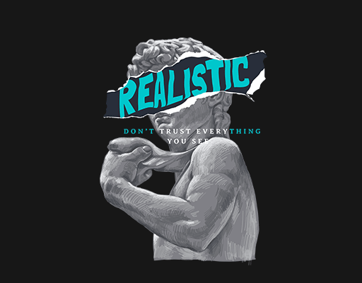 人物雕塑图案大卫雕塑撕裂图案男装印花素材卡通人物破碎雕塑卡通英文字母