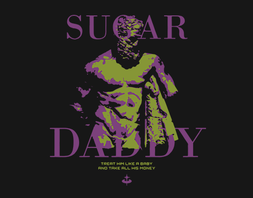 卡通人物头像男人雕塑图案卡通英文字母男装印花素材复古雕塑